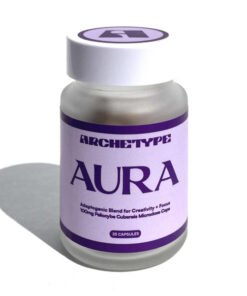 ARCHETYPE AURA Microdose Mushroom Capsules (Bottle of 25) Online