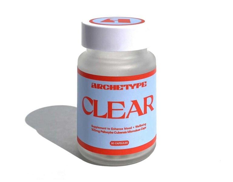 ARCHETYPE CLEAR Microdose Mushroom Capsules (Bottle of 50) Online