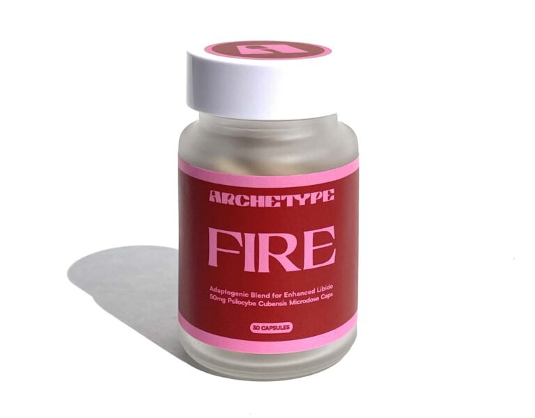 ARCHETYPE FIRE Microdose Mushroom Capsules (Bottle of 30) Online