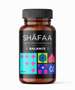 Shafaa Evolve Magic Mushroom Mikrodosierung Balance Blend Kapseln